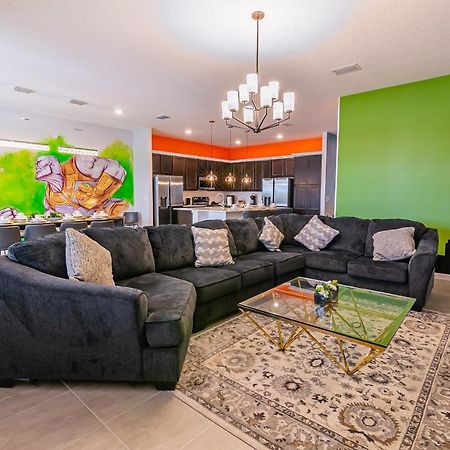 Luxury 12 Bedrooms Pool House 10 Min To Disney4630 Kissimmee Dış mekan fotoğraf