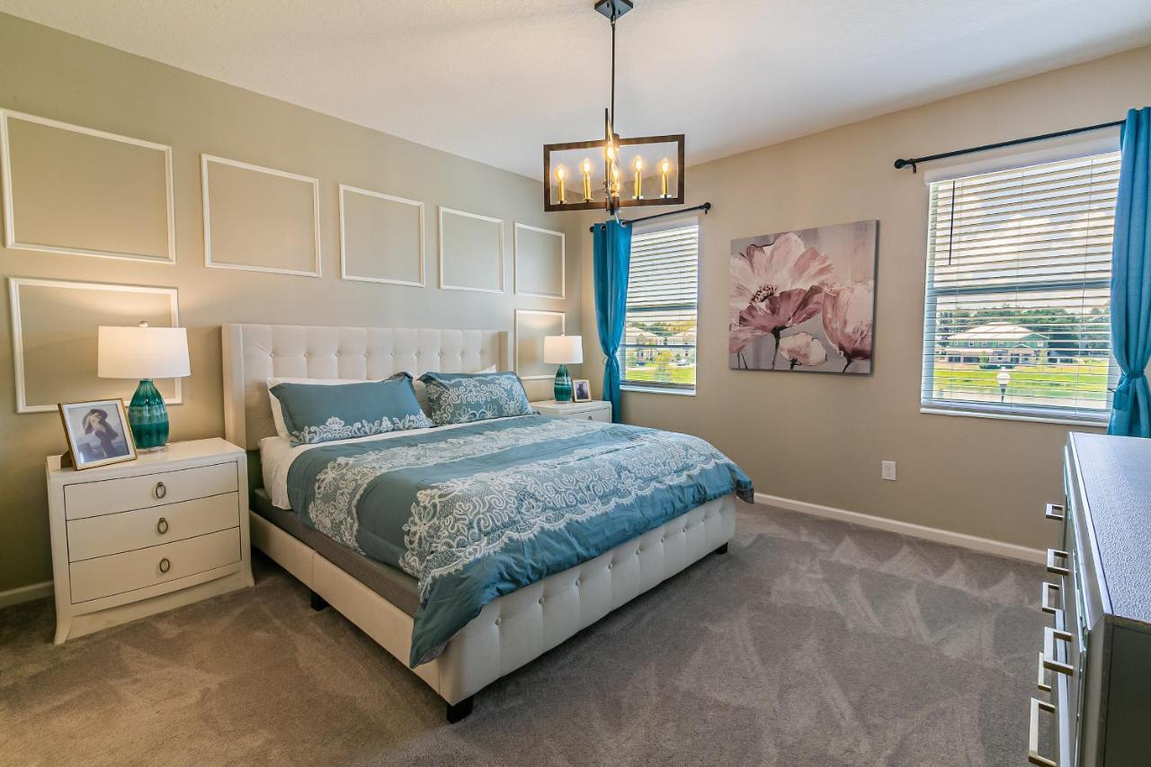 Luxury 12 Bedrooms Pool House 10 Min To Disney4630 Kissimmee Dış mekan fotoğraf