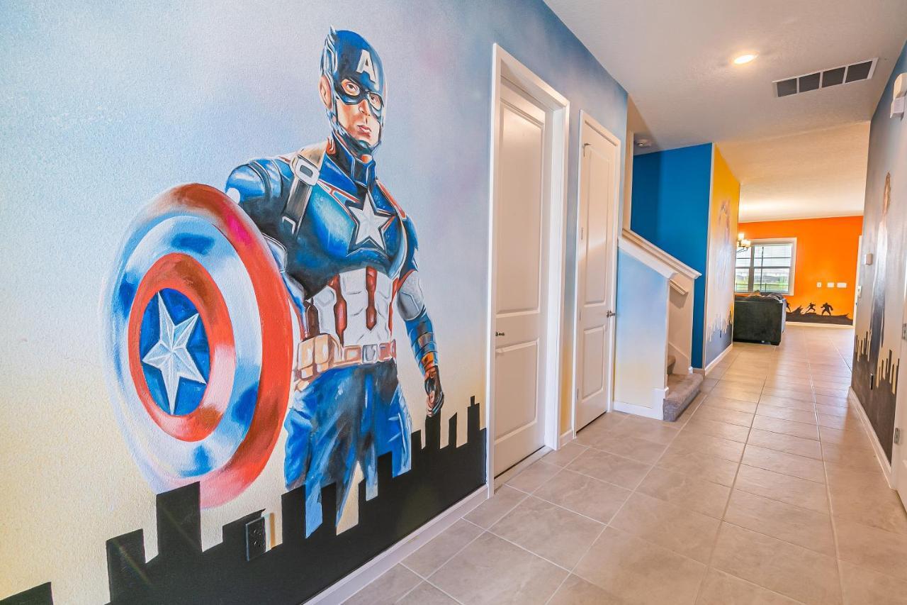 Luxury 12 Bedrooms Pool House 10 Min To Disney4630 Kissimmee Dış mekan fotoğraf