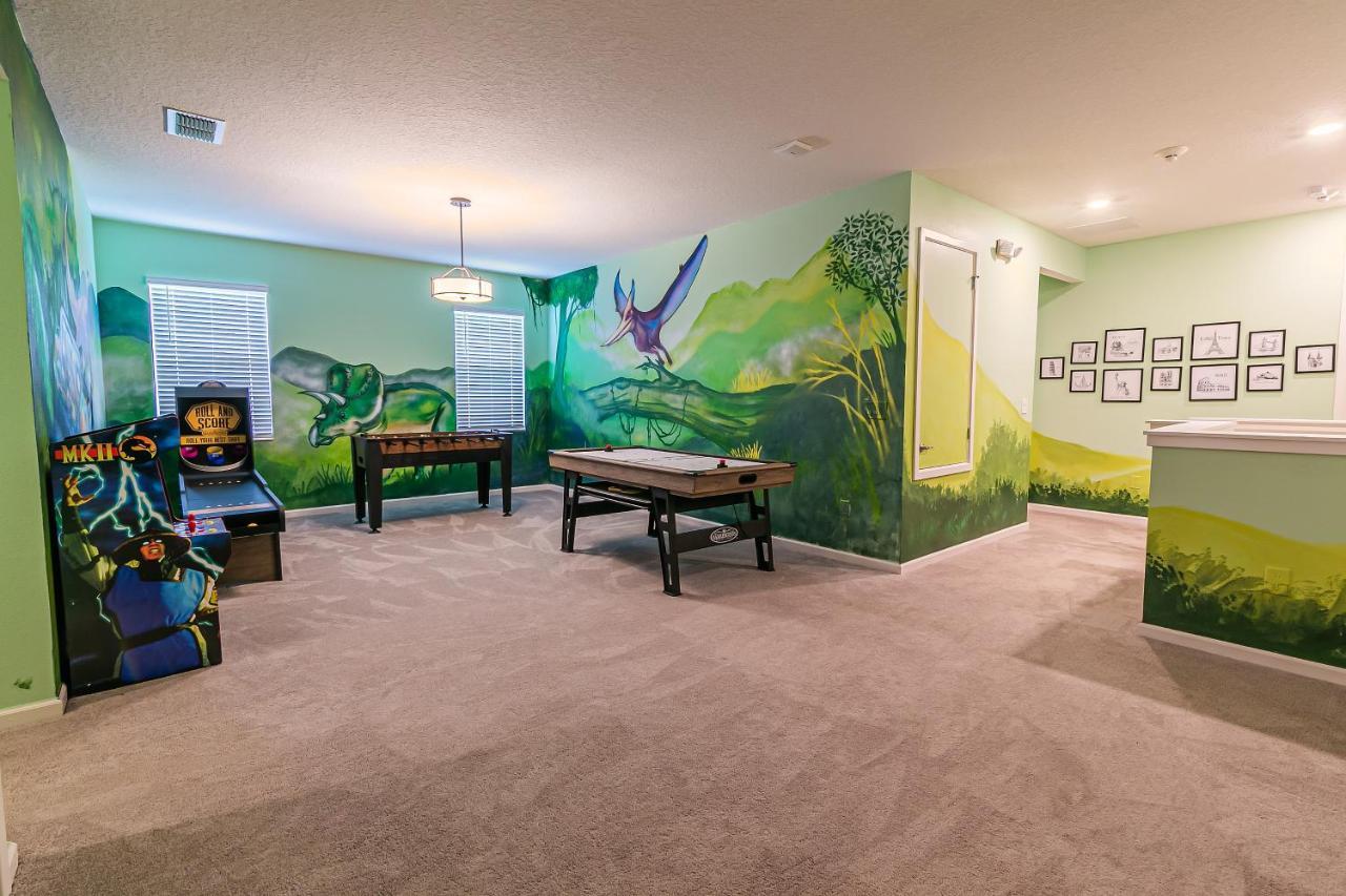 Luxury 12 Bedrooms Pool House 10 Min To Disney4630 Kissimmee Dış mekan fotoğraf
