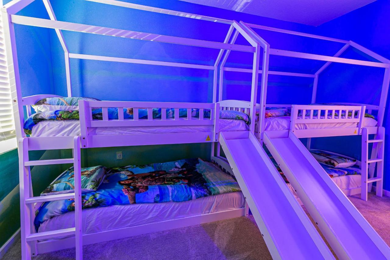 Luxury 12 Bedrooms Pool House 10 Min To Disney4630 Kissimmee Dış mekan fotoğraf