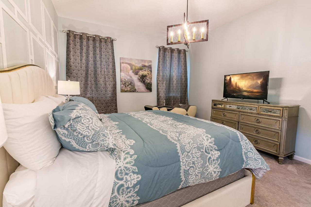 Luxury 12 Bedrooms Pool House 10 Min To Disney4630 Kissimmee Dış mekan fotoğraf