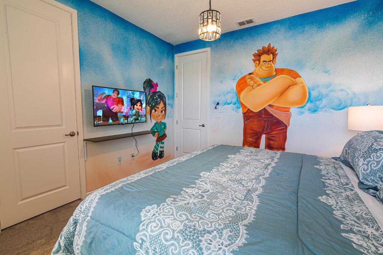 Luxury 12 Bedrooms Pool House 10 Min To Disney4630 Kissimmee Dış mekan fotoğraf