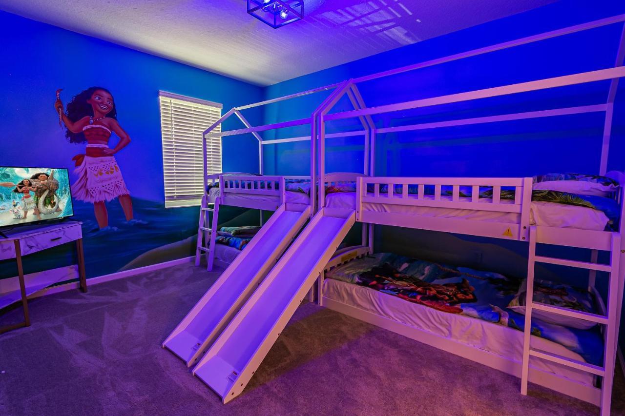 Luxury 12 Bedrooms Pool House 10 Min To Disney4630 Kissimmee Dış mekan fotoğraf