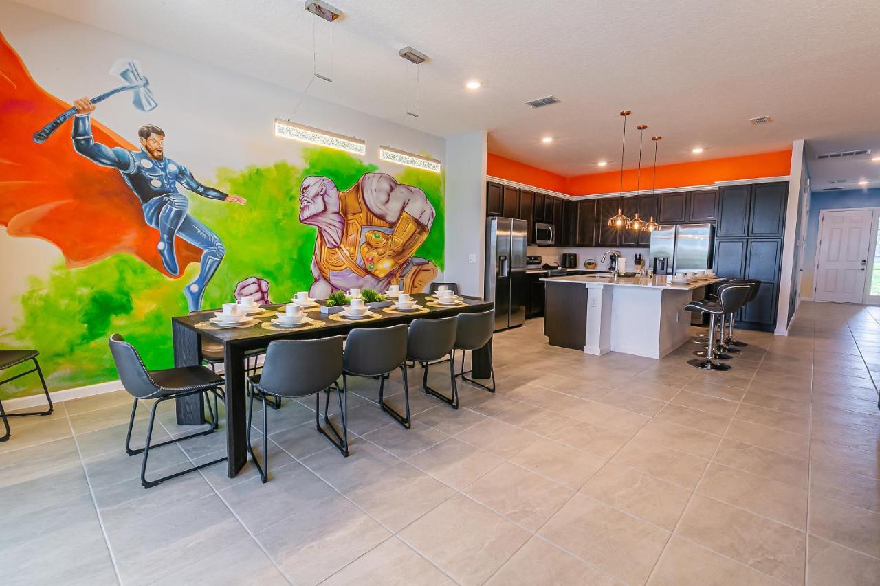 Luxury 12 Bedrooms Pool House 10 Min To Disney4630 Kissimmee Dış mekan fotoğraf